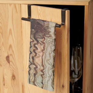 Hafen von Triest von Egon Schiele, Vintage Art Geschirrtuch