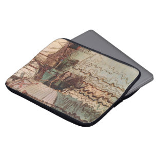 Hafen von Triest von Egon Schiele, Vintage Art Laptopschutzhülle