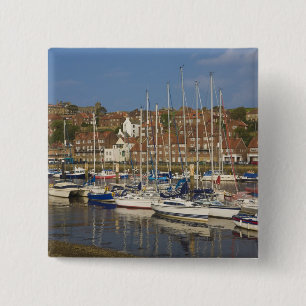 Hafen, Whitby, North Yorkshire, England Button