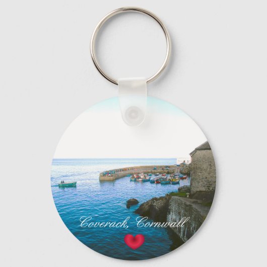 Hafenamt und Foto für Fischereifahrzeuge Schlüsselanhänger (Vorderseite)