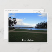 Hafenarthandschaft Postkarte (Vorne/Hinten)