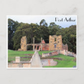 Hafenarthurruine Postkarte (Vorderseite)