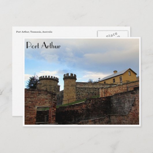 Hafenarthurwächter Postkarte (Vorne/Hinten)