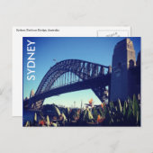 Hafenbrücke Postkarte (Vorne/Hinten)