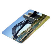 Hafenbrücke Sydney grün Magnet (Linke Seite)