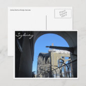 Hafenbrücke Sydney Postkarte (Vorne/Hinten)