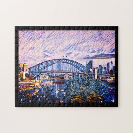 Hafenbrücke Sydney Puzzle (Horizontal)