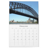 Hafenbrücke von Sydney 2025 Kalender (Feb 2026)