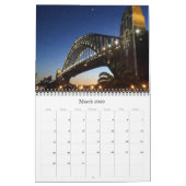 Hafenbrücke von Sydney 2026 Kalender (Mär 2026)