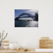 Hafenbrücke von Sydney Poster (Küche)