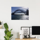 Hafenbrücke von Sydney Poster (Heimbüro)
