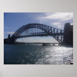 Hafenbrücke von Sydney Poster
