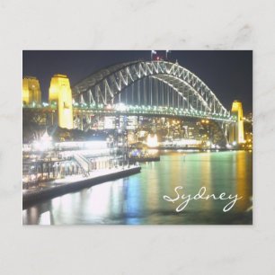 Hafenbrücke von Sydney Postkarte