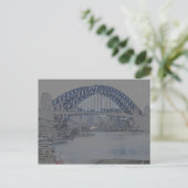 Hafenbrücke von Sydney Postkarte (Stehend Vorderseite)