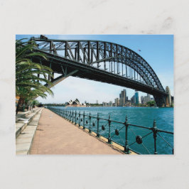 Hafenbrücke von Sydney Postkarte