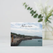 Hafenfront Postkarte (Stehend Vorderseite)