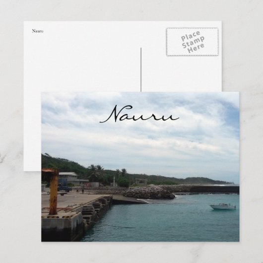 Hafenfront Postkarte (Vorne/Hinten)