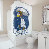 Hafengeländer der Küstenwache Duschvorhang (Beispiel)