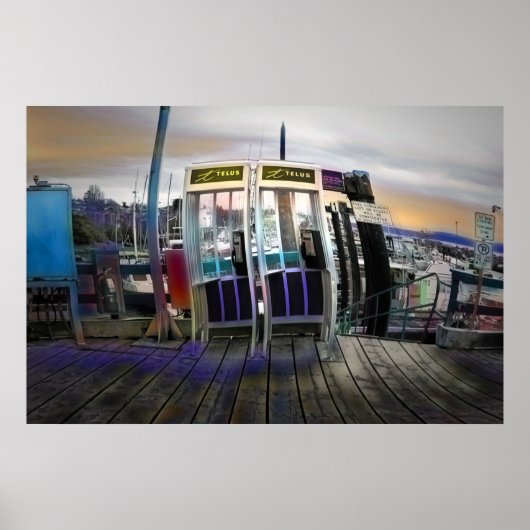 Hafenkabinen Poster (Vorne)