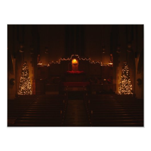 Hafenkapelle an der Weihnachtsgrotte-Uni Fotodruck (Vorne)