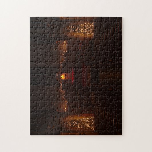 Hafenkapelle an der Weihnachtsgrotte-Uni Puzzle (Vertikal)