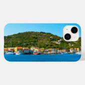 Hafenküste von Antipaxos Case-Mate iPhone Hülle (Rückseite (Horizontal))