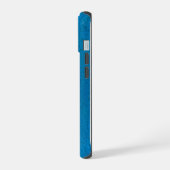 Hafenküste von Antipaxos iPhone 15 Hülle (Linke Seite)