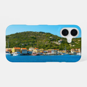 Hafenküste von Antipaxos iPhone 16 Hülle