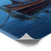 Hafenlage in Malta 1 Poster (Ecke)