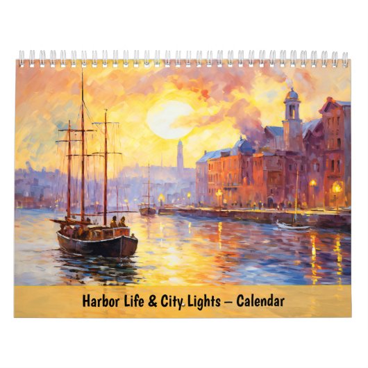 Hafenleben & Stadtlichter – Kalender (Titelbild)