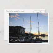 Hafenmasten Postkarte (Vorne/Hinten)