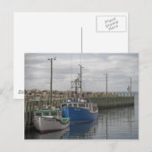 Hafenpostkarte Postkarte (Vorne/Hinten)