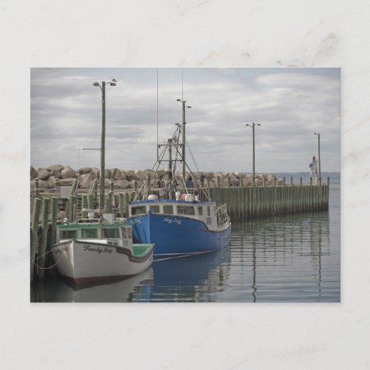 Hafenpostkarte Postkarte (Vorderseite)