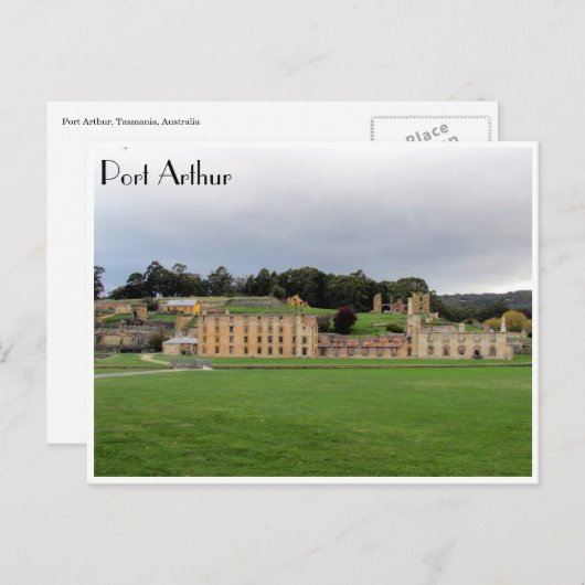 Hafenrasen Postkarte (Vorne/Hinten)