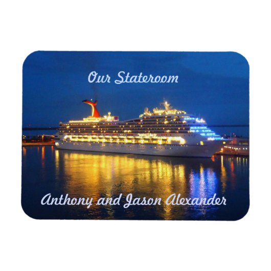 Hafenreflektionen sml. Stateroom Door Marker Magnet (Horizontal)