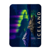 Hafenrobben unter dem Aurora Island Flexi Magnet (Vertikal)