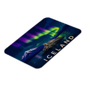 Hafenrobben unter dem Aurora Island Flexi Magnet (Linke Seite)