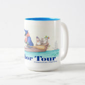 Hafenrundfahrt Zweifarbige Tasse (VorderseiteRechts)
