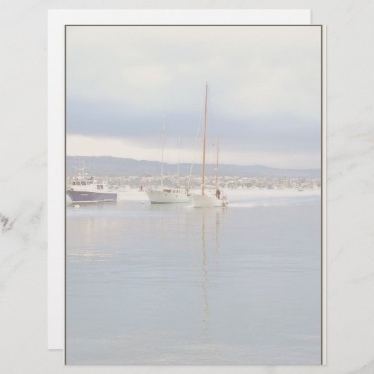 Hafenschiff Briefpapier (Vorne/Hinten)