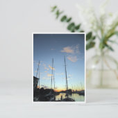 Hafenschiff Postkarte (Stehend Vorderseite)