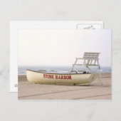 Hafenschiff Postkarte (Vorne/Hinten)