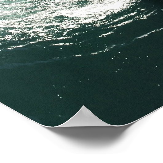 Hafenseite Mark II Stockless Anker Poster (Ecke)