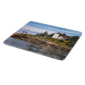 Hafenstadt Brurnt Leuchtturm, Maine Cutting Board Schneidebrett (Ecke)