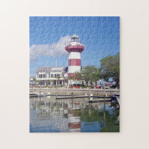 Hafenstadt-Leuchtturm Puzzle