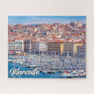 Hafenstadt Marseille, Frankreich Puzzle