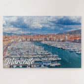 Hafenstadt Marseille, Frankreich Puzzle (Horizontal)