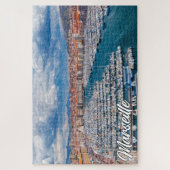 Hafenstadt Marseille, Frankreich Puzzle (Vertikal)