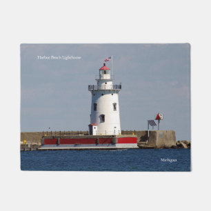 Hafenstrand Leuchtturm Türmatte