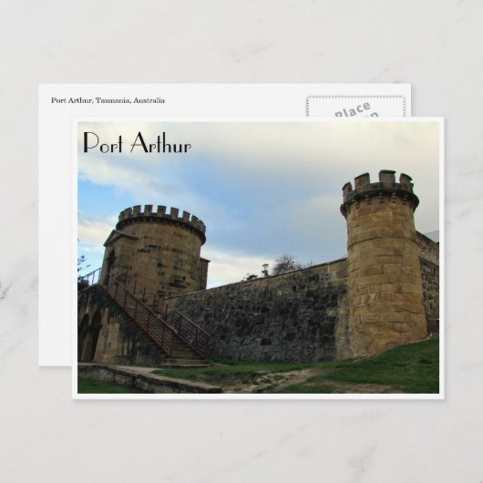 Hafenturm Postkarte (Vorne/Hinten)