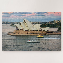 Hafenverkehr - Opernhaus Sydney -20x30-1014 PC Puzzle